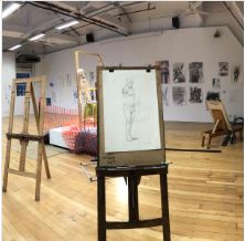 Life drawing studio, RMIT